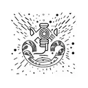 overthinker with birth year  tattoo design idea