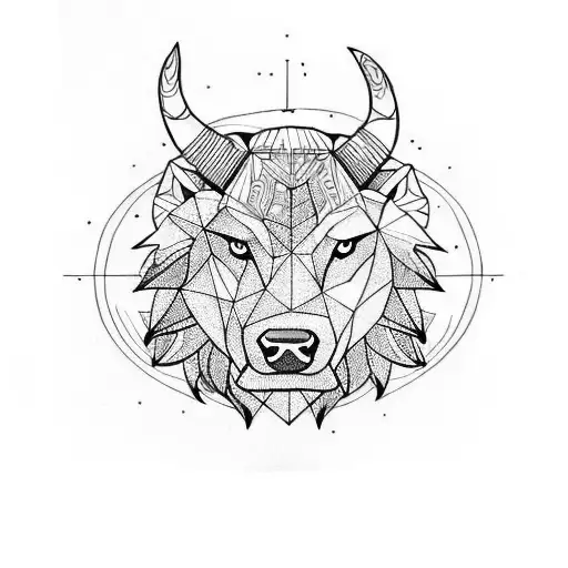 Bull head tattoo by Thomas Acid | Photo 29057