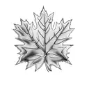 Maple Leaf tattoo design idea