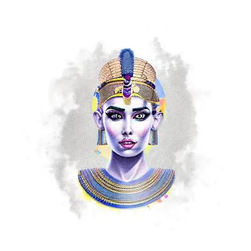 cleopatra  tattoo design idea