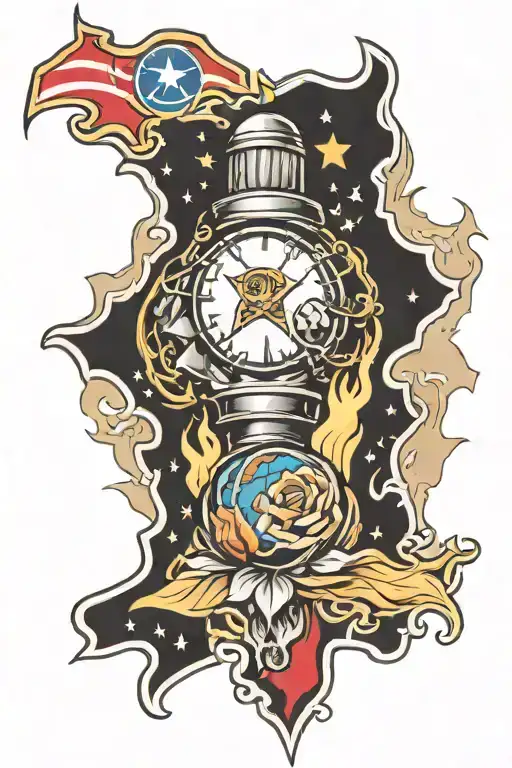 Houston Texas and socccer tattoo design idea