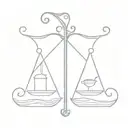 Aries and libra combination tattoo tattoo design idea