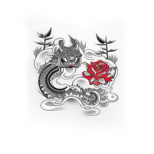 sister and brother tattoo design idea