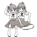 siblings  tattoo design idea