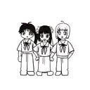 siblings  tattoo design idea