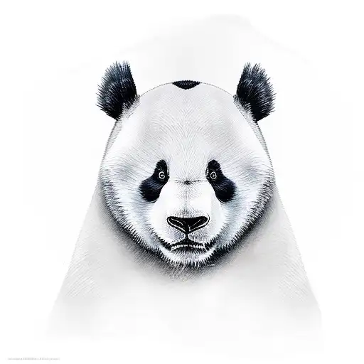 Cute Panda Face Emoticon For Decoration 23545952 PNG