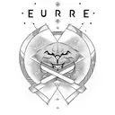 create a design that features the word "Endure" in a bold, stylized font. The letters could be made up of a pattern or t tattoo design idea