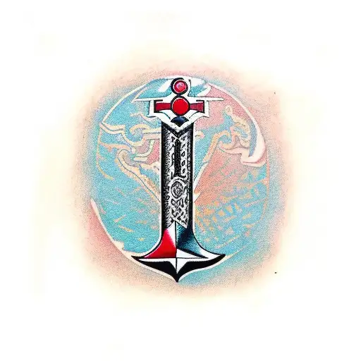 Ankh Symbol tattoo design idea