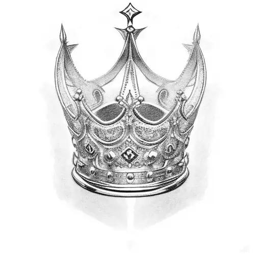 King's Crown tattoo design idea