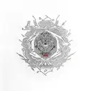 shanks tattoo design idea