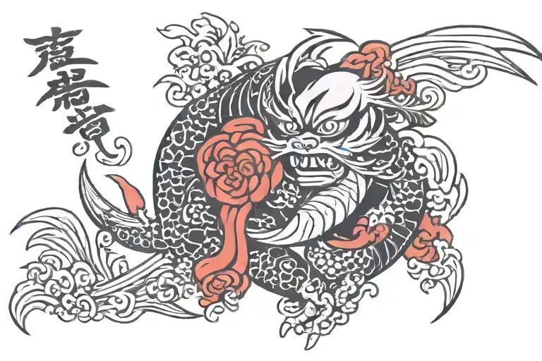 loss tattoo design idea