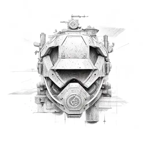 combat engineer  tattoo design idea