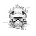 combat engineer  tattoo design idea