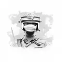 combat engineer  tattoo design idea