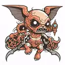 azazel the binding of isaac  tattoo design idea