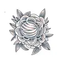 grapefruit envelope tattoo design idea