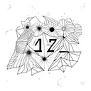 4:44 tattoo design idea