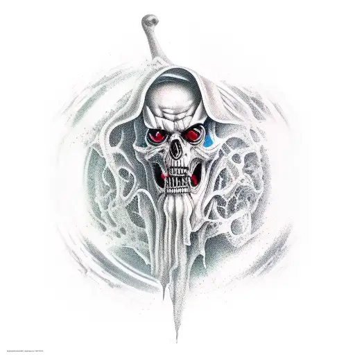 hades sleeve tattoo design idea
