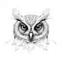 Rose, Nature, Owl tattoo design idea