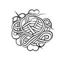 chest under pec tattoo with vines tattoo design idea