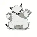 Snorlax and munchlax tattoo design idea