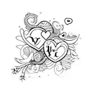 Love Always Μαμά  tattoo design idea
