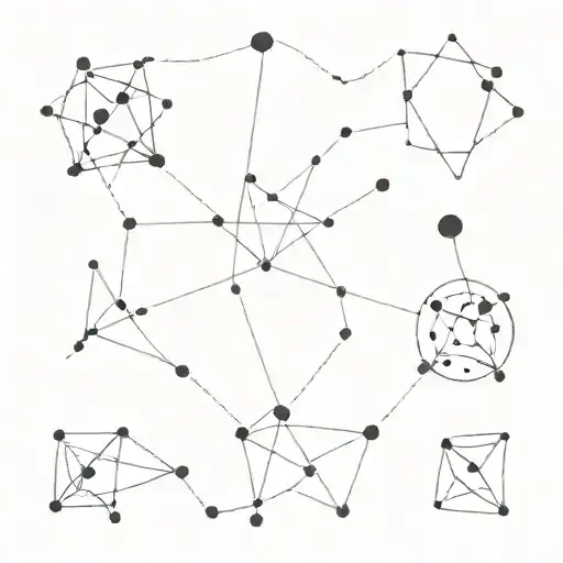 A minimalist tattoo of the constellation of Orion, incorporating the names of your sons as stars tattoo design idea