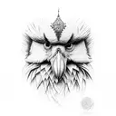 aguia n° 19 tattoo design idea