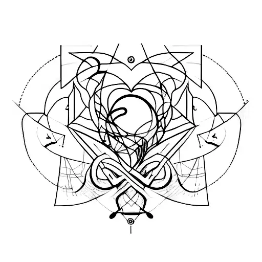 desenho que lembre arte e amor  tattoo design idea