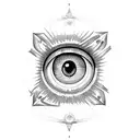 All Seeing Eye tattoo design idea
