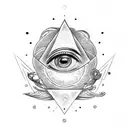 All Seeing Eye tattoo design idea