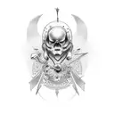 freedom and funny tattoo design idea