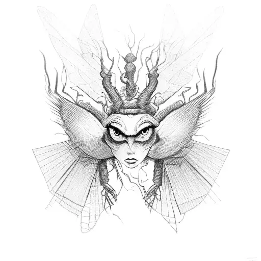 My, my, those eyes like fire I'm a winged insect, you're a funeral pyre Come now, bite through these wires I'm a waking  tattoo design idea