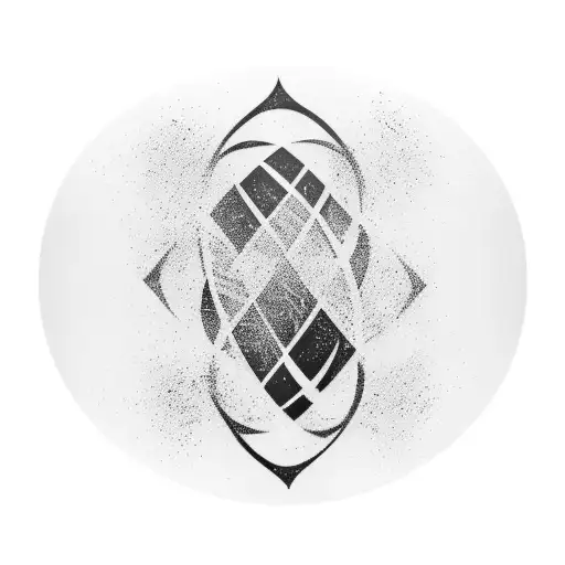A minimalist tattoo of a rugby ball with soundwaves emanating from it, symbolizing the client's passion for both rugby and rock music. tattoo design idea