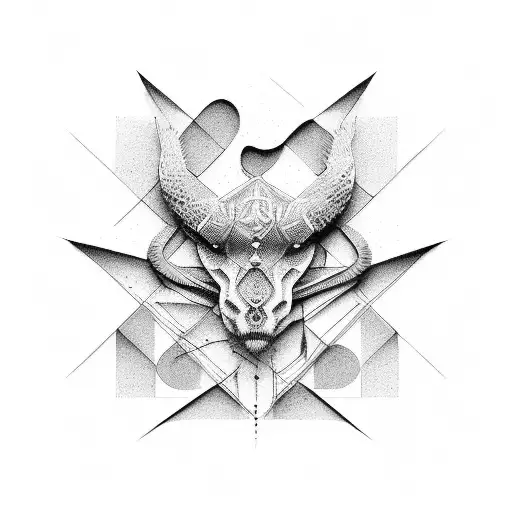 something abstract and classy for men aged 30s tattoo design idea