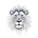 Lion tattoo design idea