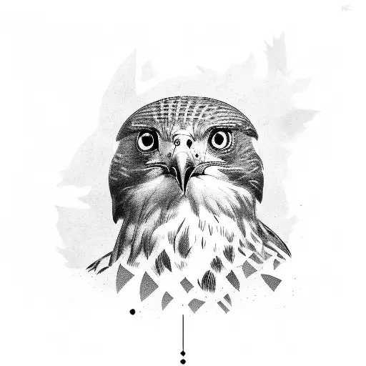 falcon canadian italian tattoo design idea