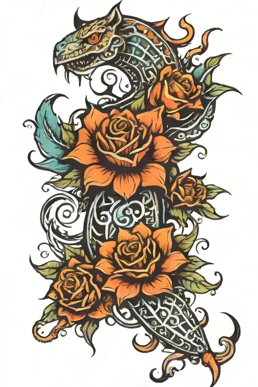 beat the odds  tattoo design idea