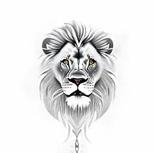 Lion Vikings Vici Vidi Veni, Roman Numerals  tattoo design idea