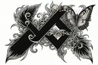 VI:XXVI tattoo design idea