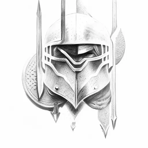 spartans tattoo design idea