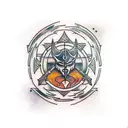 skyrim  tattoo design idea