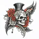 Viral Forever tattoo design idea