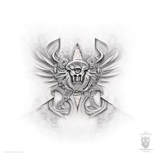 thug  tattoo design idea