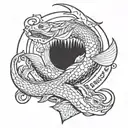 Atlantis Disney Leviathan Chase tattoo design idea