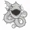 Atlantis Disney Leviathan Chase tattoo design idea