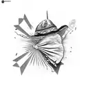 a taco tattoo design idea