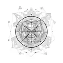 Zodiac Gemini tattoo design idea