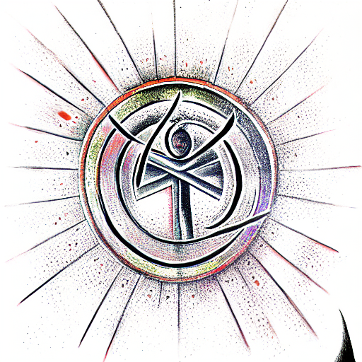Ankh Symbol tattoo design idea