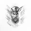 thor tattoo design idea